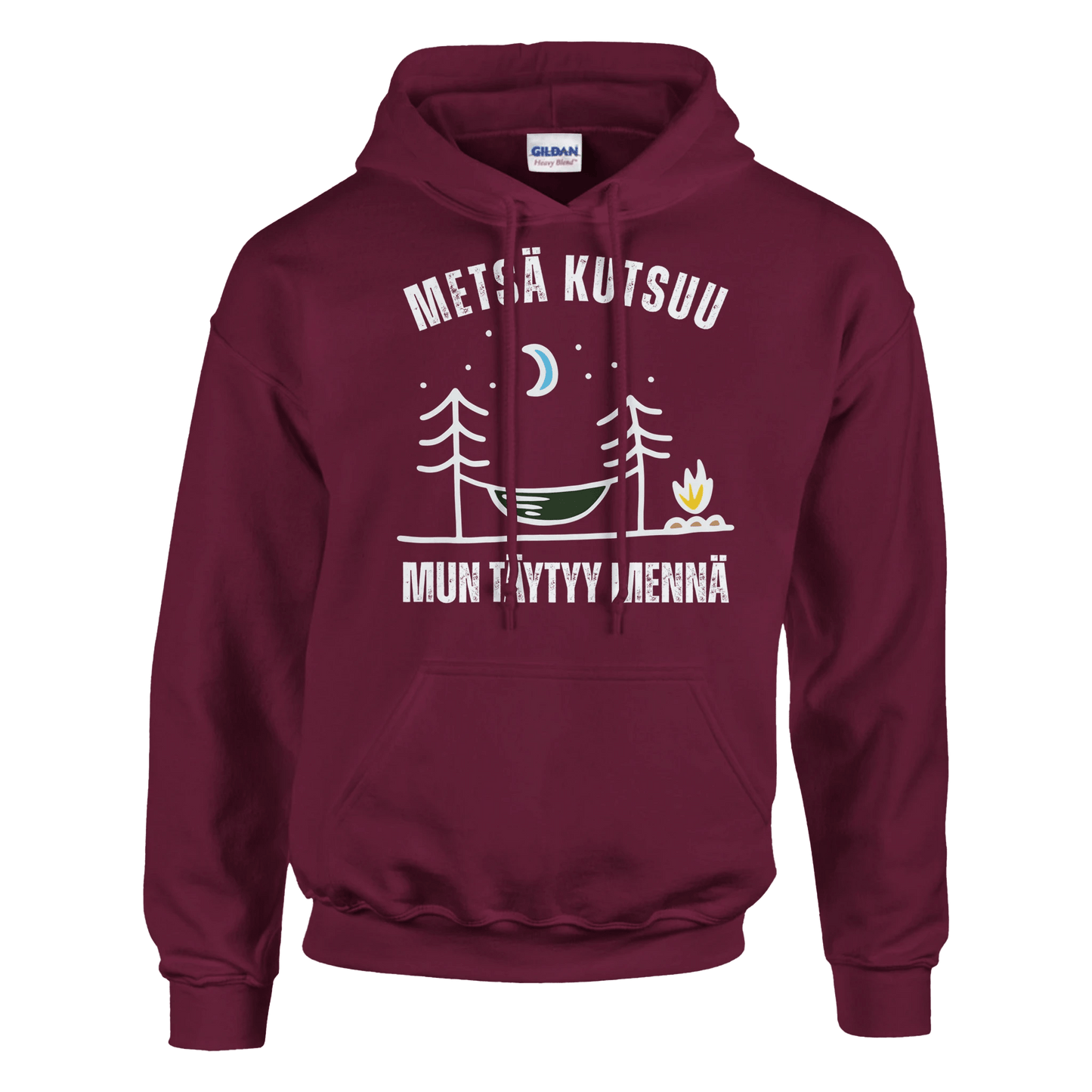 Metsä Kutsuu, Mun Täytyy Mennä - Riippumatto - Huppari - Mun Paita