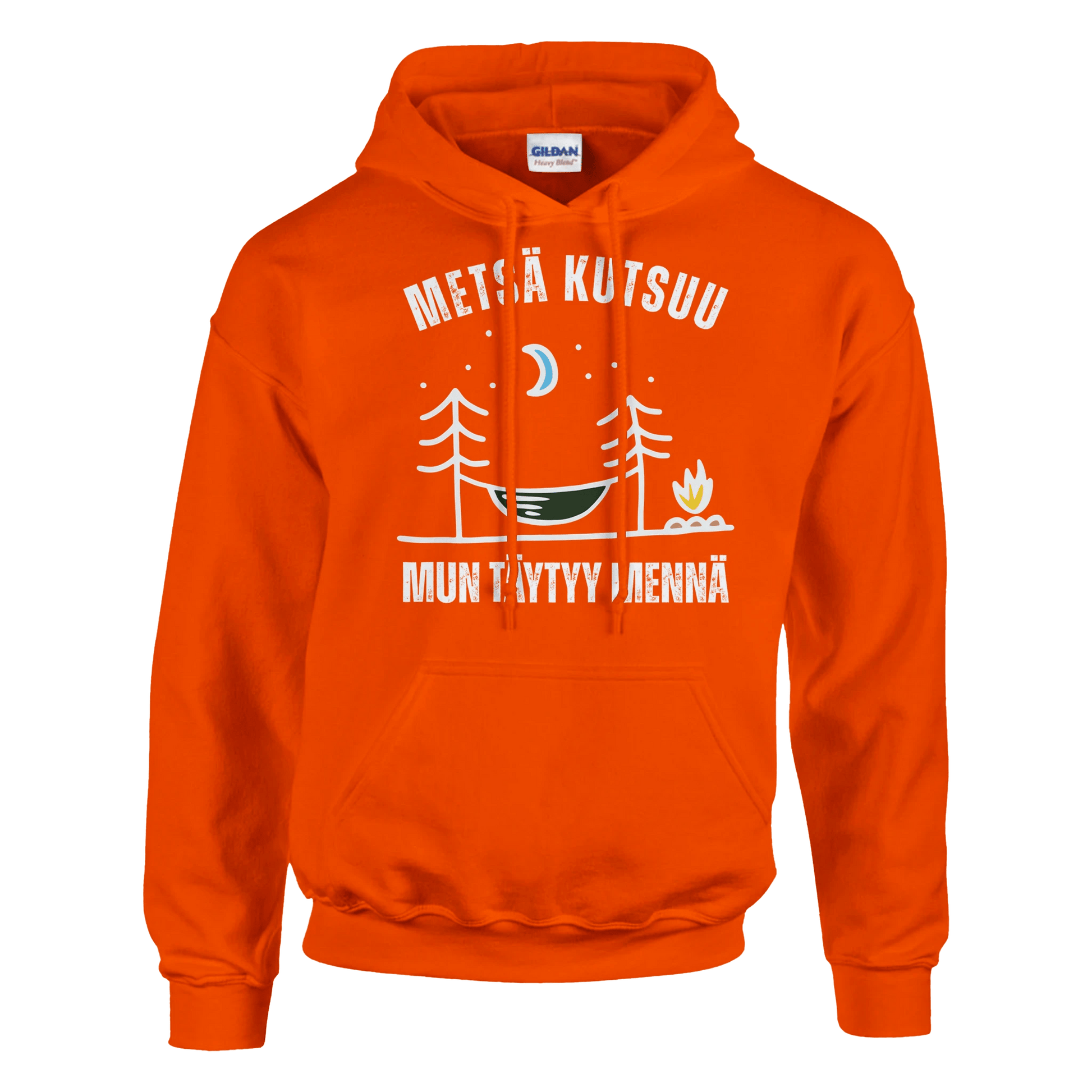 Metsä Kutsuu, Mun Täytyy Mennä - Riippumatto - Huppari - Mun Paita