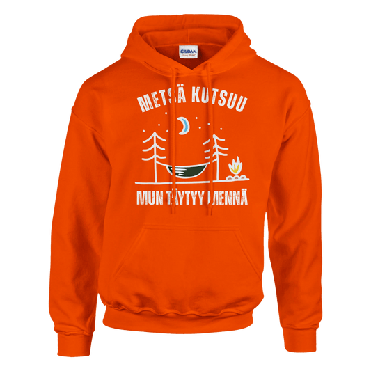 Metsä Kutsuu, Mun Täytyy Mennä - Riippumatto - Huppari - Mun Paita