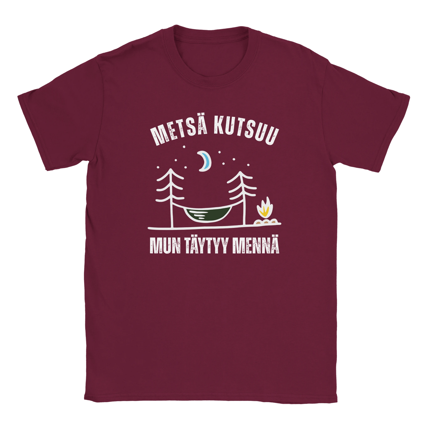 Metsä Kutsuu, Mun Täytyy Mennä - Riippumatto - Miesten T - paita - Mun Paita