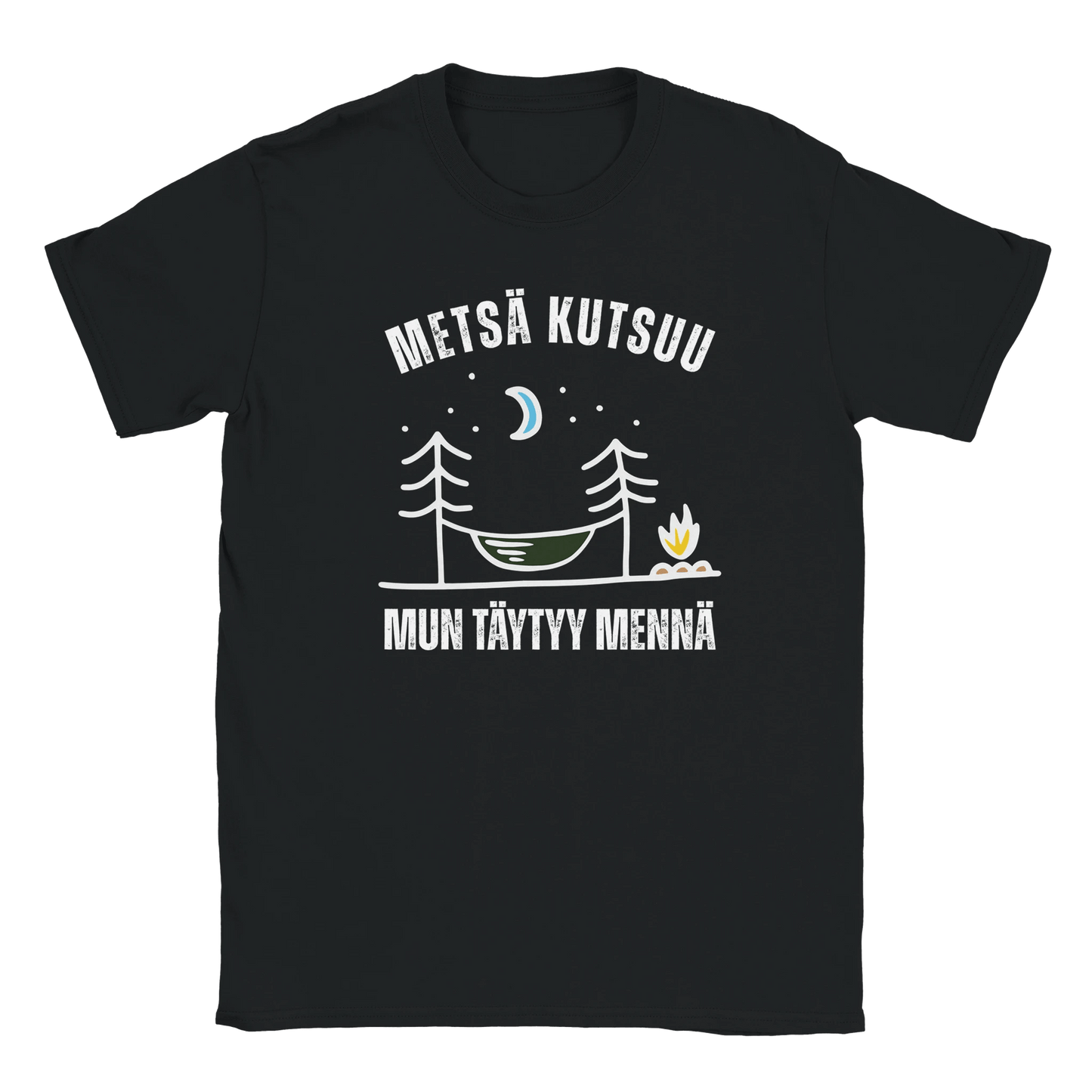 Metsä Kutsuu, Mun Täytyy Mennä - Riippumatto - Miesten T - paita - Mun Paita