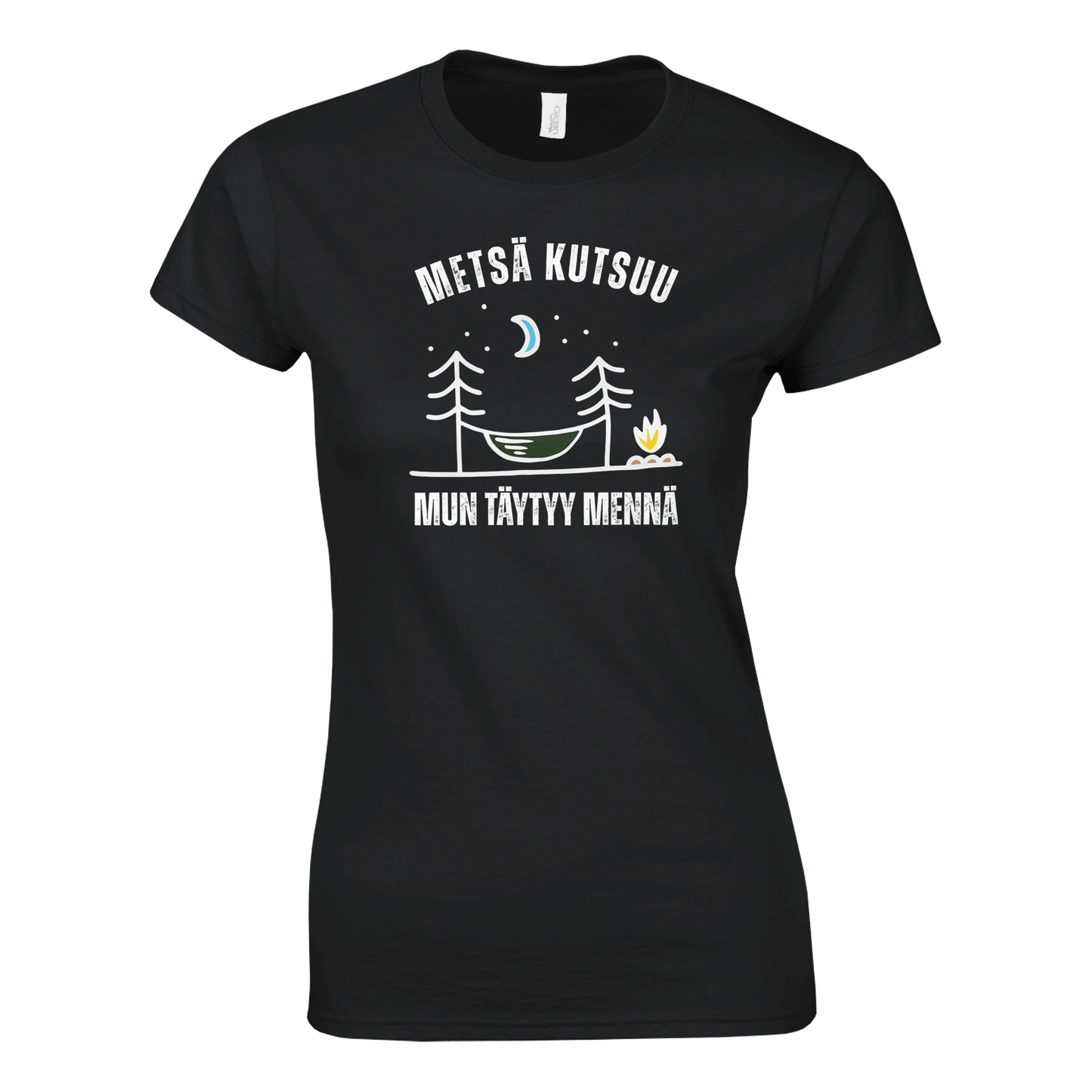 Metsä Kutsuu, Mun Täytyy Mennä - Riippumatto - Naisten T - paita - Mun Paita