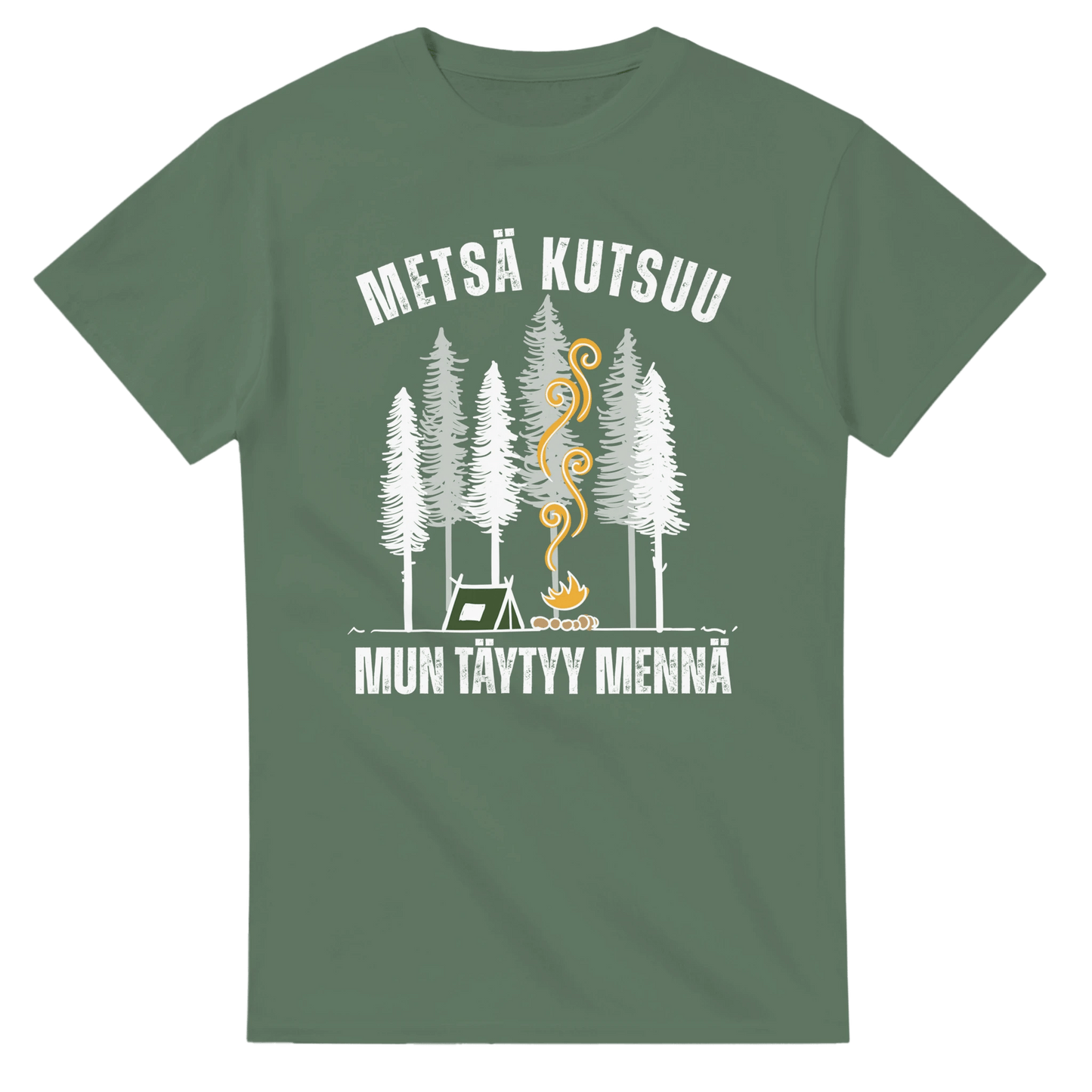 Metsä Kutsuu, Mun Täytyy Mennä - Teltta - 3XL - 5XL T - paita - Mun Paita