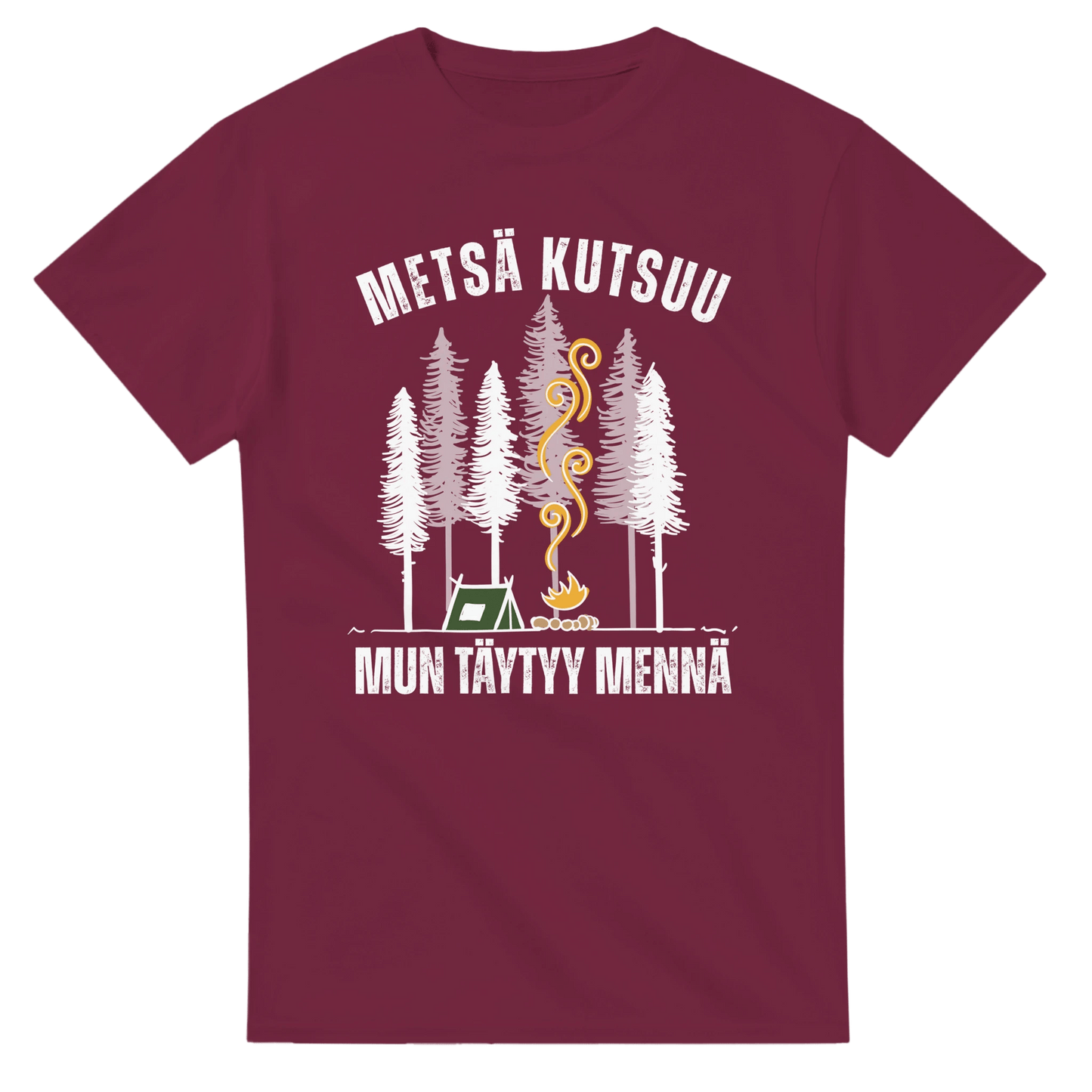 Metsä Kutsuu, Mun Täytyy Mennä - Teltta - 3XL - 5XL T - paita - Mun Paita