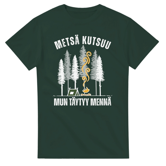 Metsä Kutsuu, Mun Täytyy Mennä - Teltta - 3XL - 5XL T - paita - Mun Paita