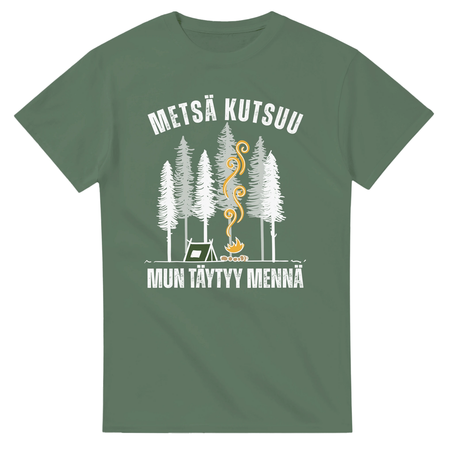 Metsä Kutsuu, Mun Täytyy Mennä - Teltta - 3XL - 5XL T - paita - Mun Paita