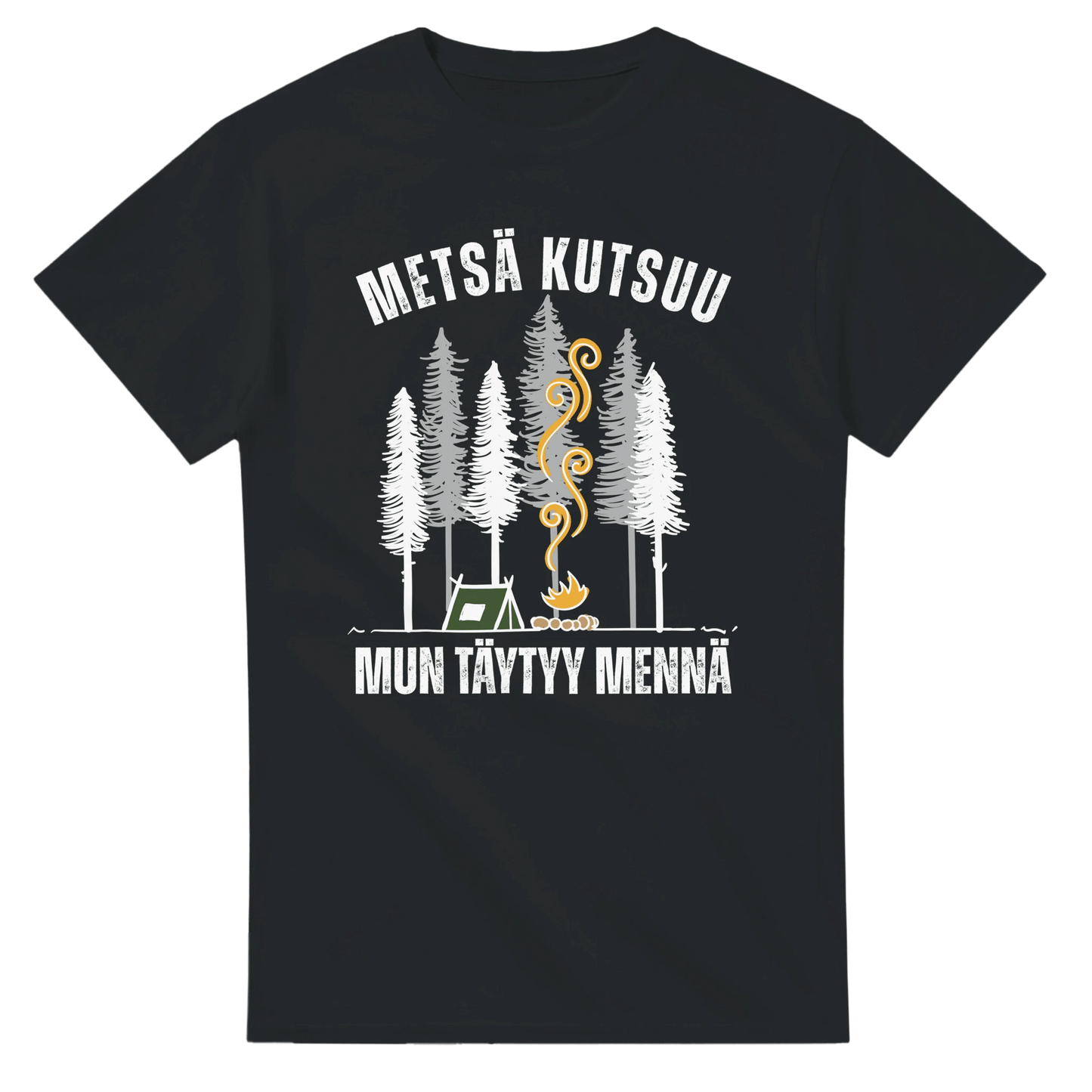 Metsä Kutsuu, Mun Täytyy Mennä - Teltta - 3XL - 5XL T - paita - Mun Paita
