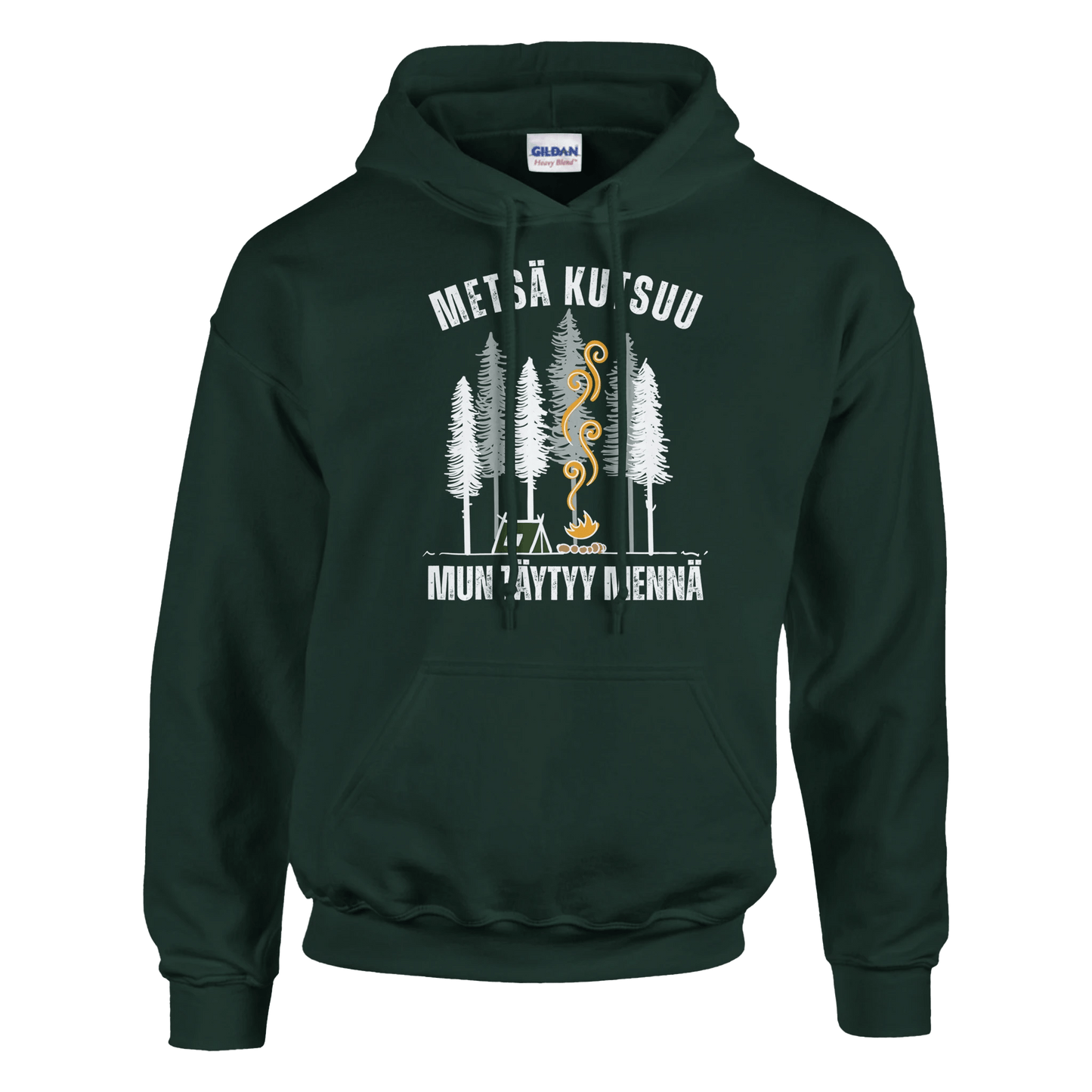 Metsä Kutsuu, Mun Täytyy Mennä - Teltta - Huppari - Mun Paita