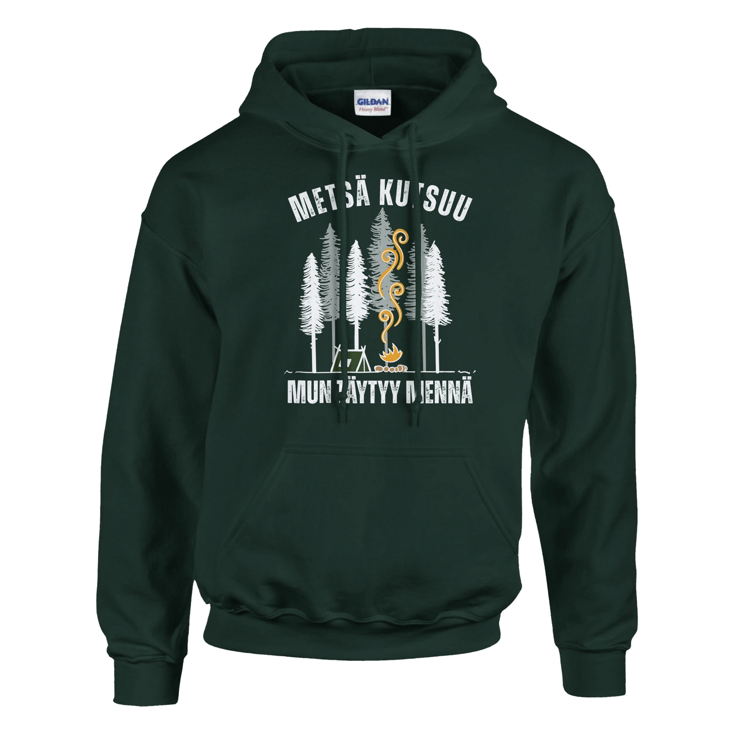 Metsä Kutsuu, Mun Täytyy Mennä - Teltta - Huppari - Mun Paita