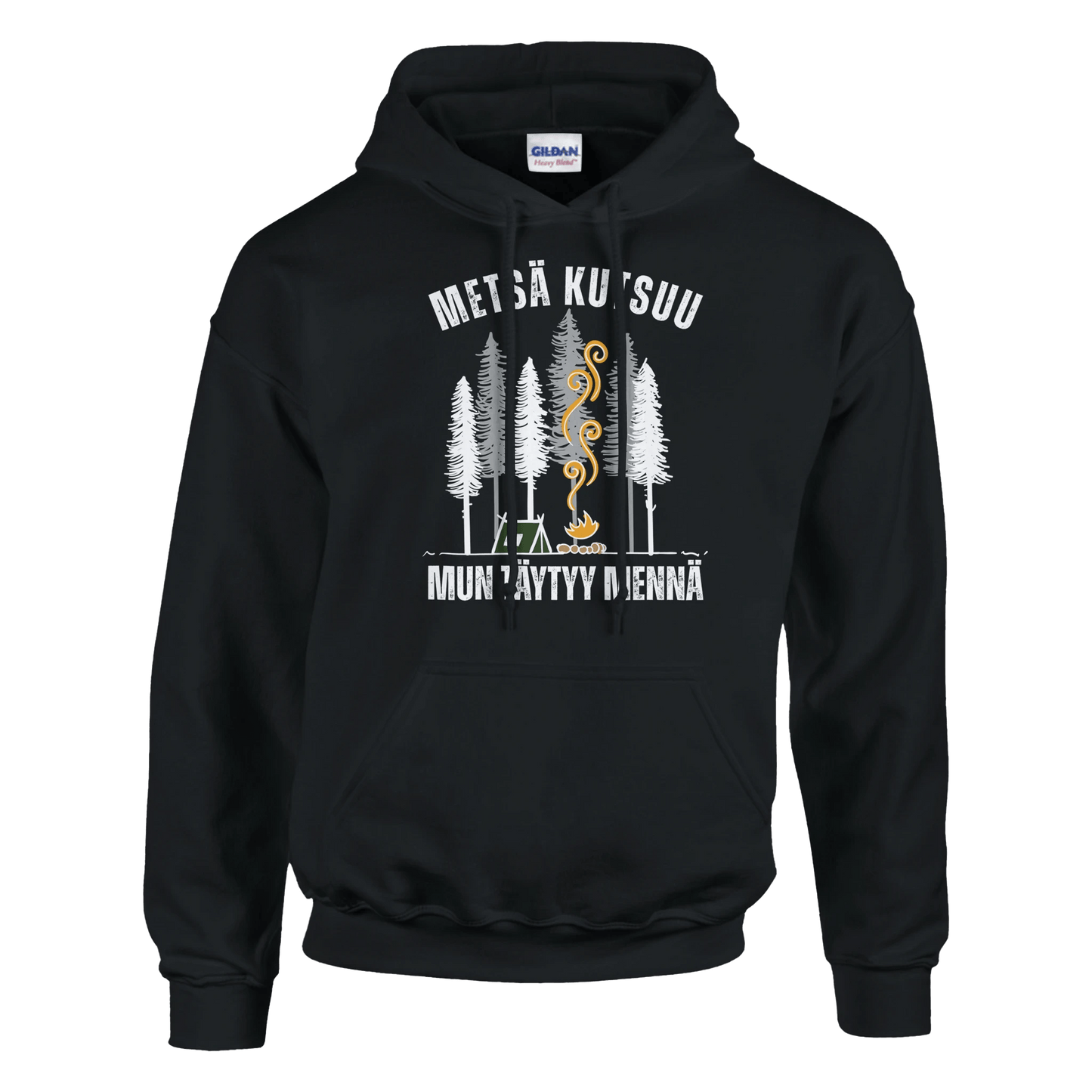 Metsä Kutsuu, Mun Täytyy Mennä - Teltta - Huppari - Mun Paita