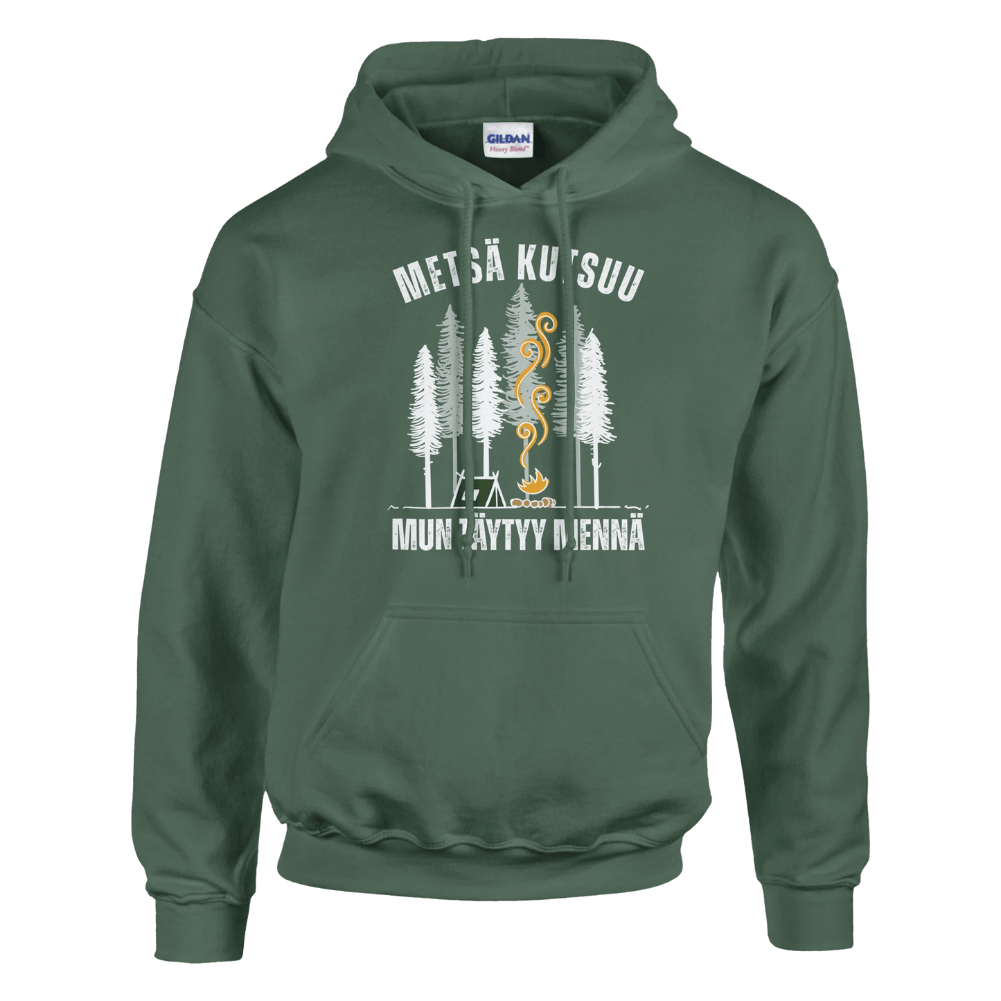 Metsä Kutsuu, Mun Täytyy Mennä - Teltta - Huppari - Mun Paita