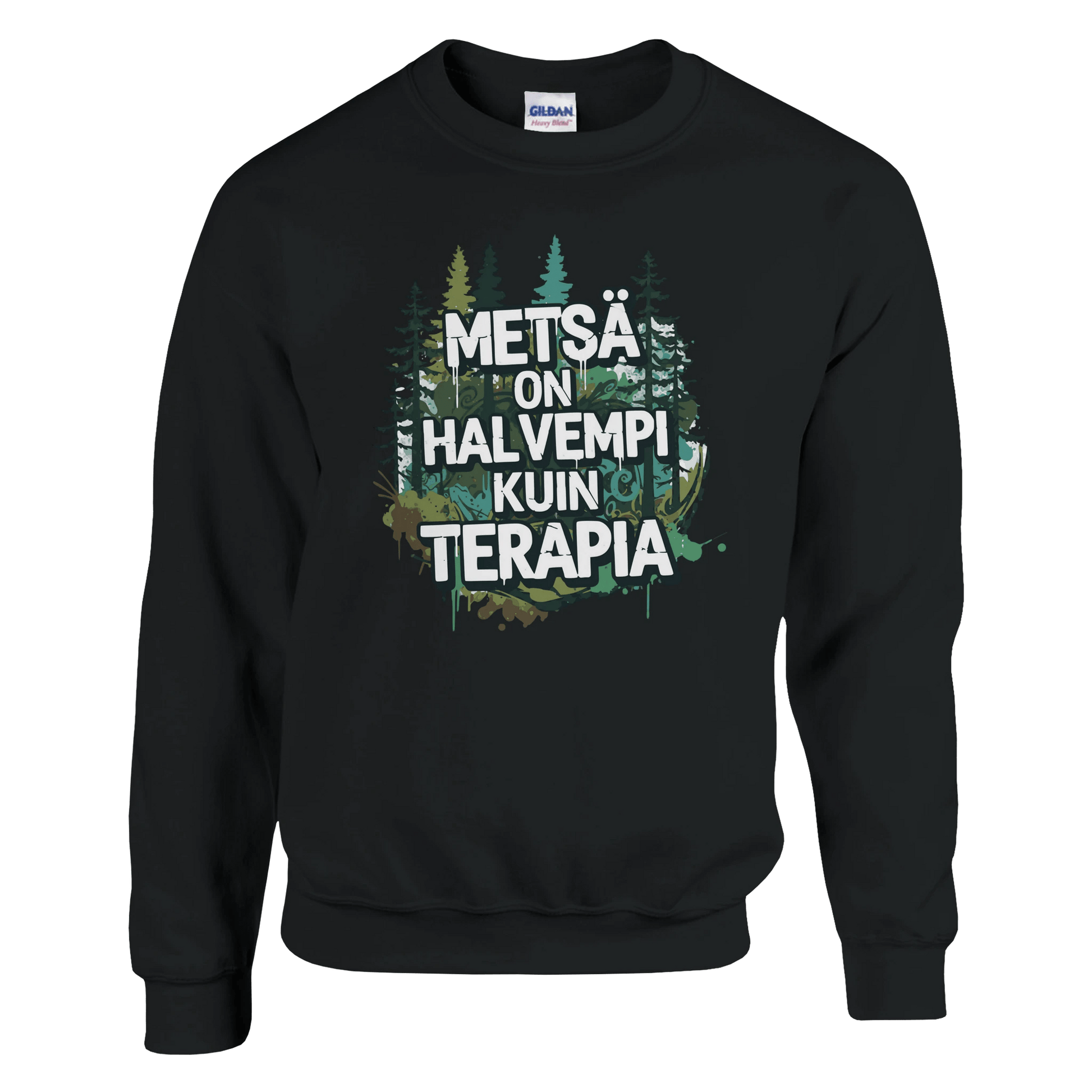 Metsä On Halvempi Kuin Terapia - Collegepaita - Mun Paita