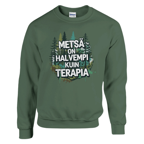 Metsä On Halvempi Kuin Terapia - Collegepaita - Mun Paita