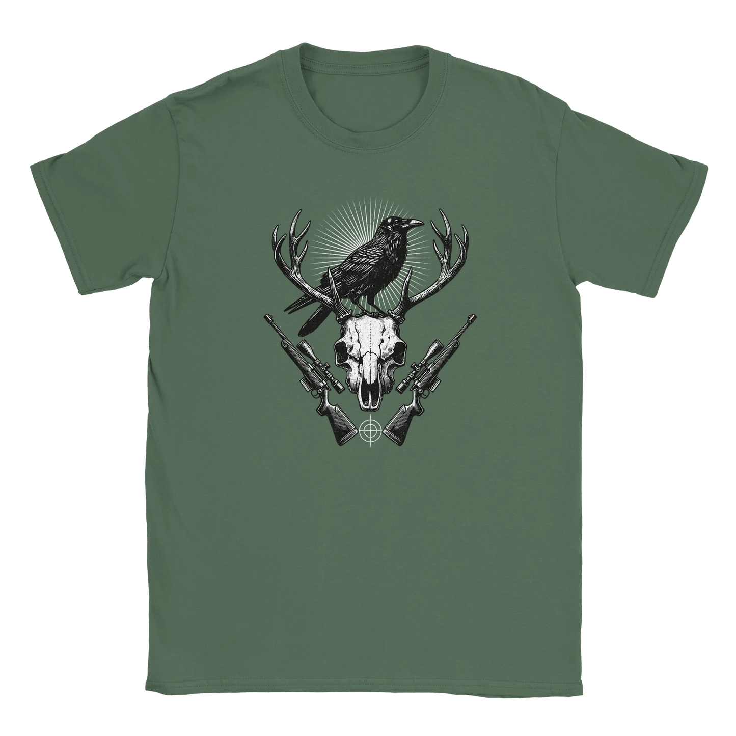 Metsämiäs (printti selässä) - Miesten T - paita - Mun Paita