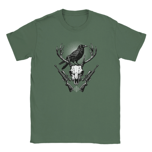 Metsämiäs (printti selässä) - Miesten T - paita - Mun Paita