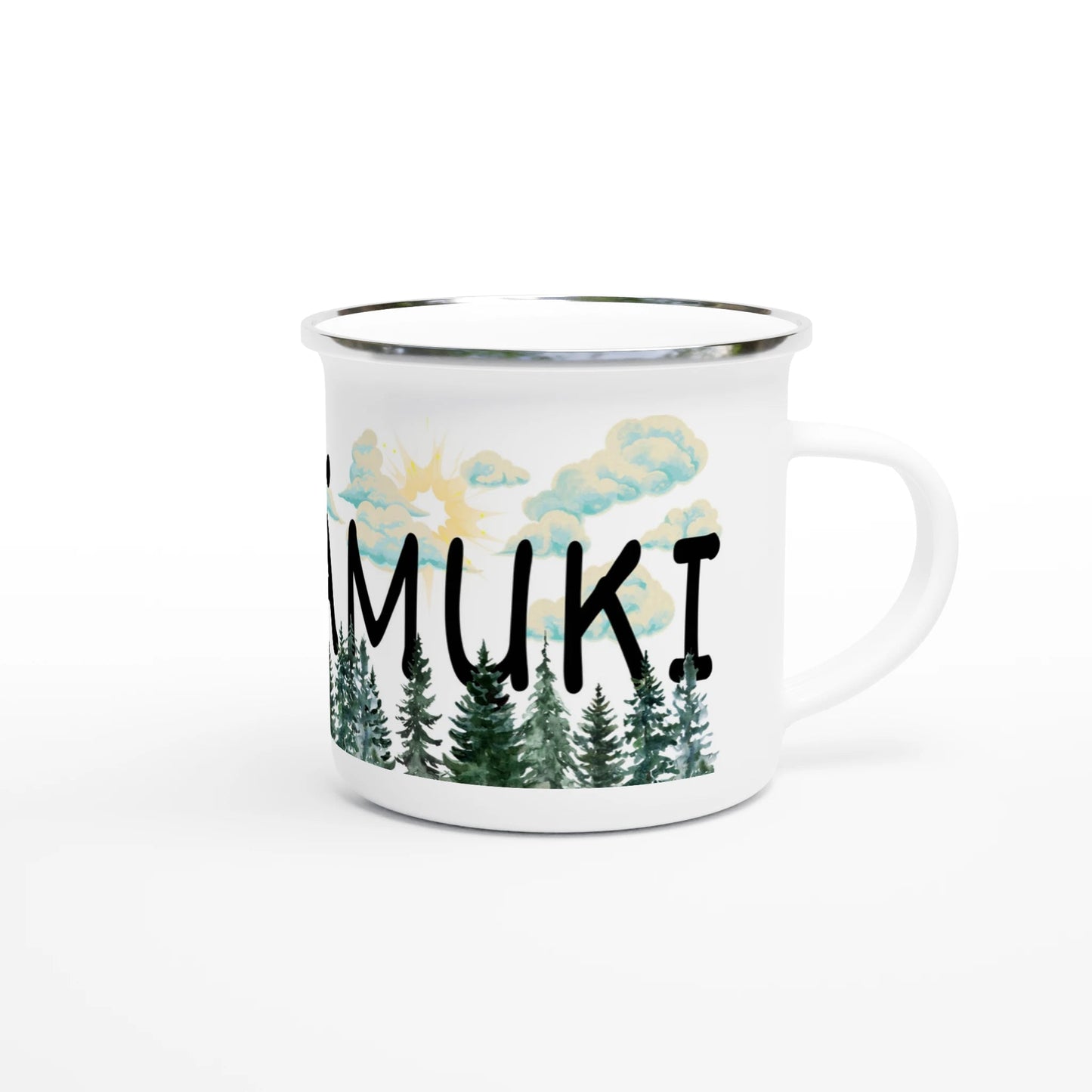 Metsämuki - Emalimuki 3,5dl - Mun Paita