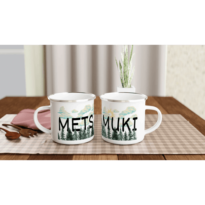 Metsämuki - Emalimuki 3,5dl - Mun Paita