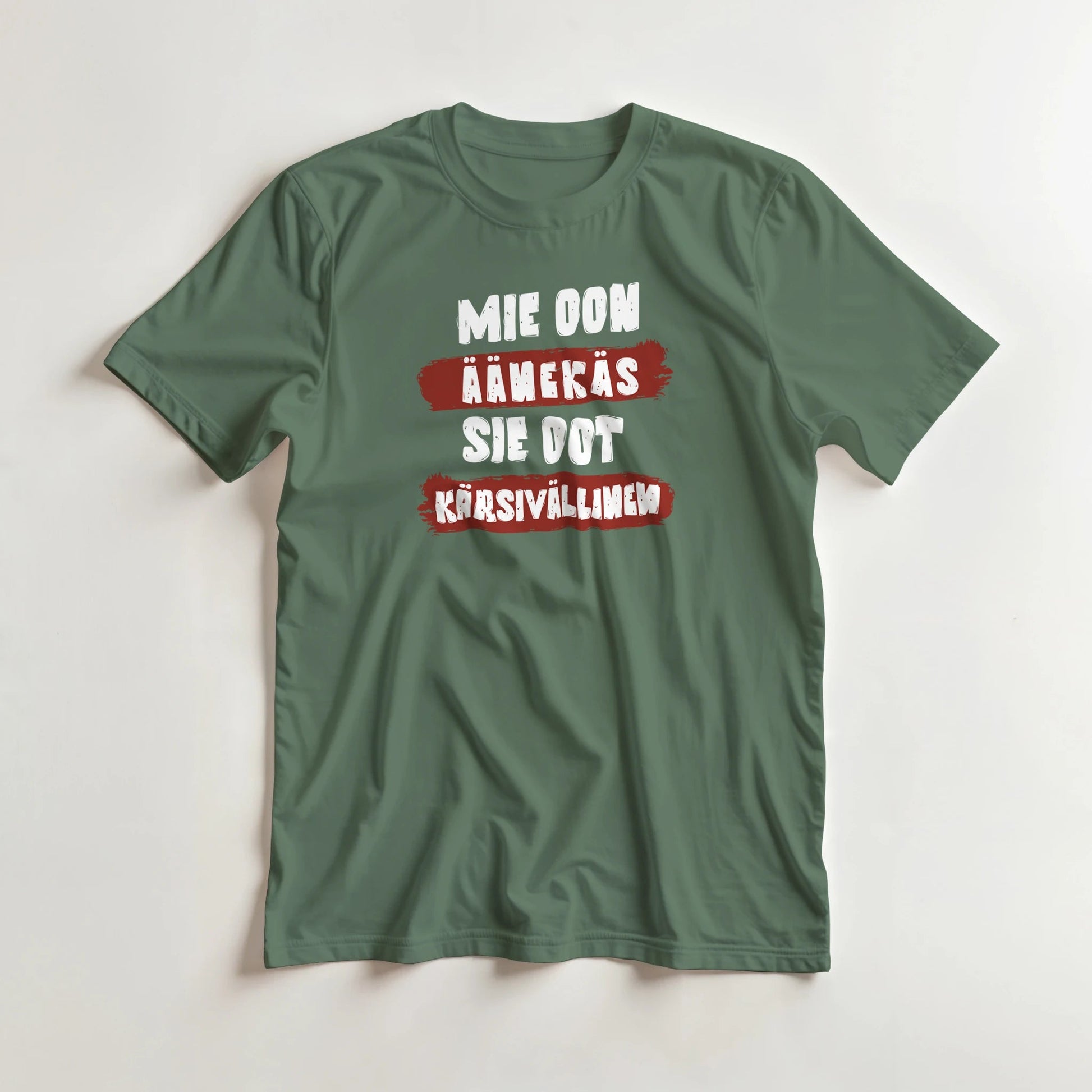 Mie Oon Äänekäs - Sie Oot Kärsivällinen - 3XL - 5XL T - paita - Mun Paita