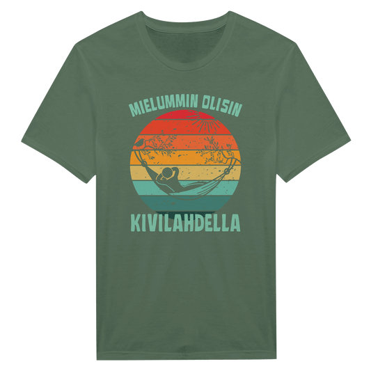 Mielummin Olisin Kivilahdella - Miesten T - paita - Mun Paita