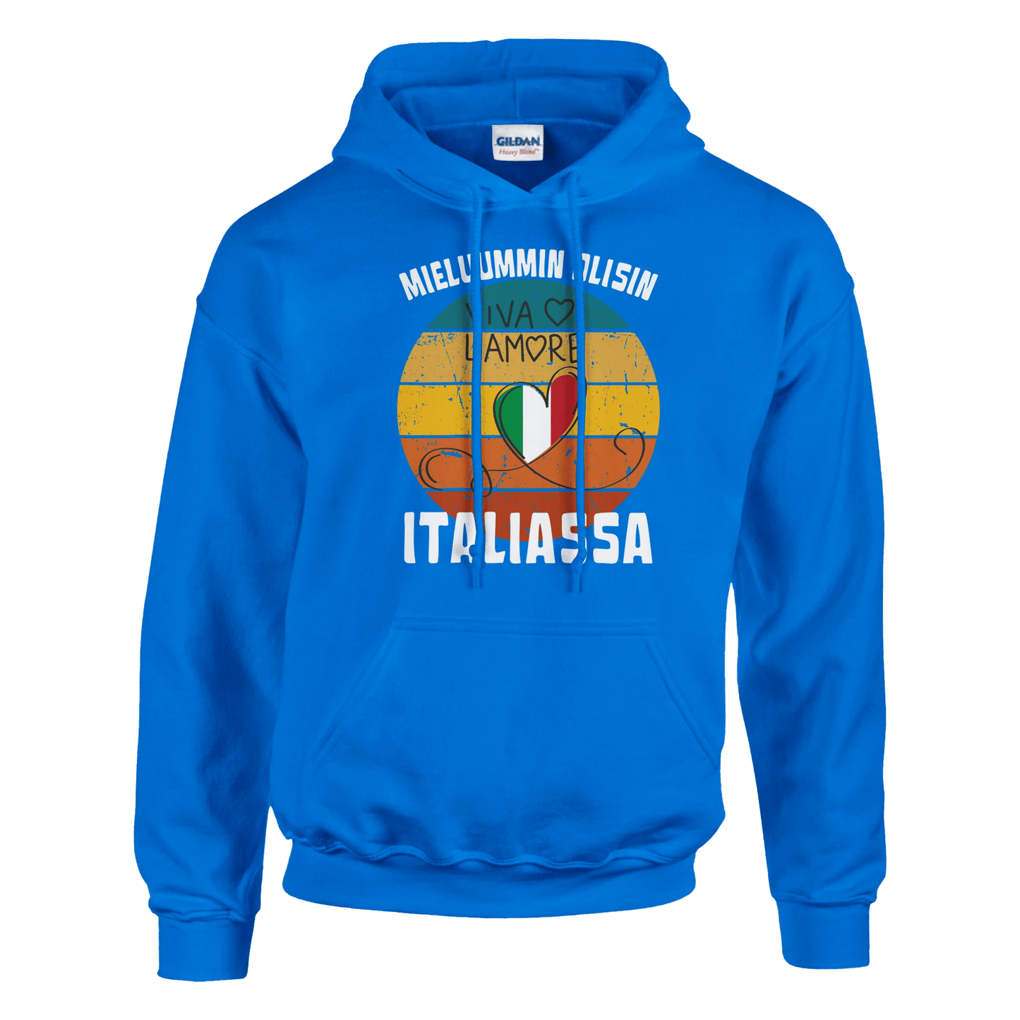 Mieluummin Olisin Italiassa - Huppari - Mun Paita