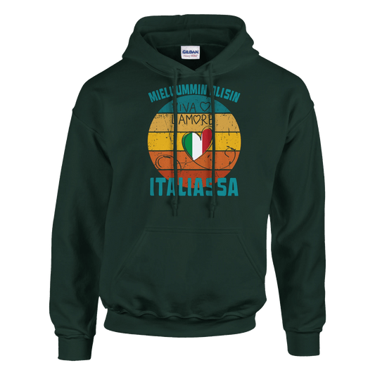 Mieluummin Olisin Italiassa - Huppari - Mun Paita