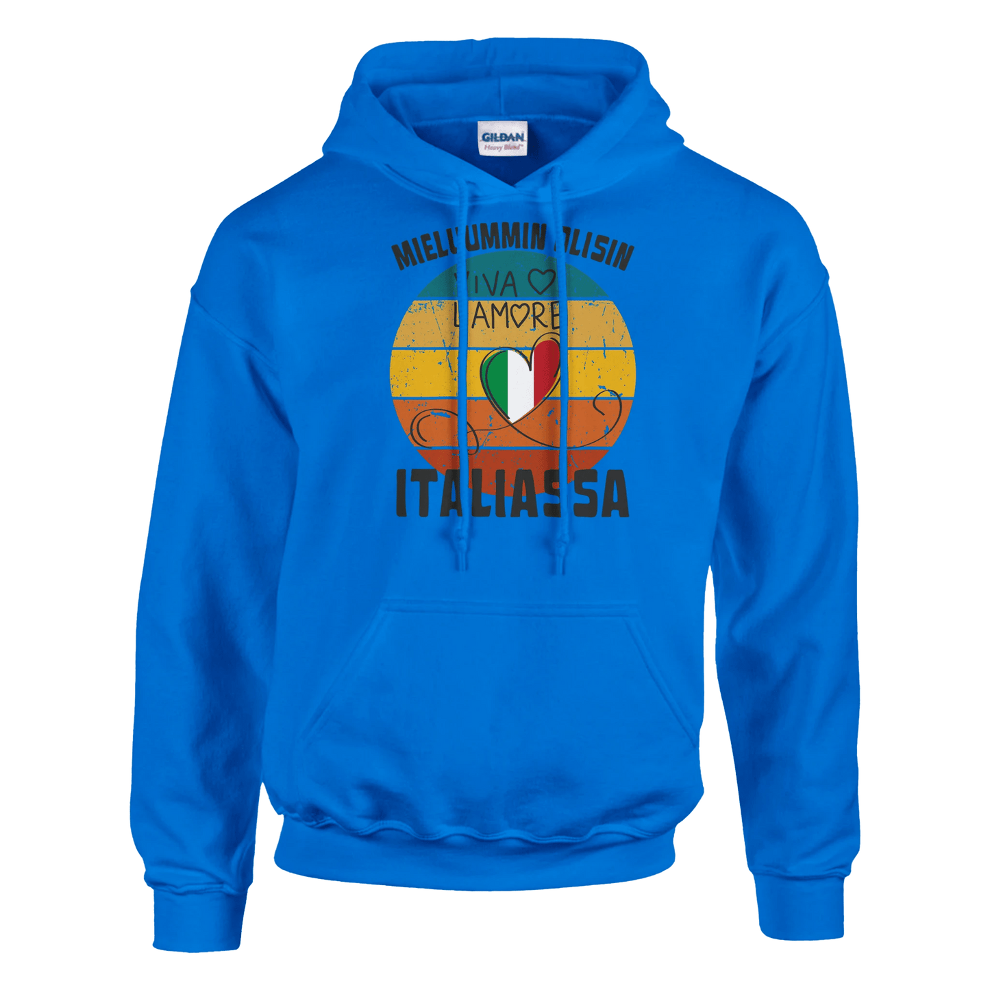 Mieluummin Olisin Italiassa - Huppari - Mun Paita