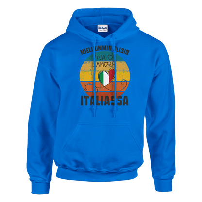 Mieluummin Olisin Italiassa - Huppari - Mun Paita