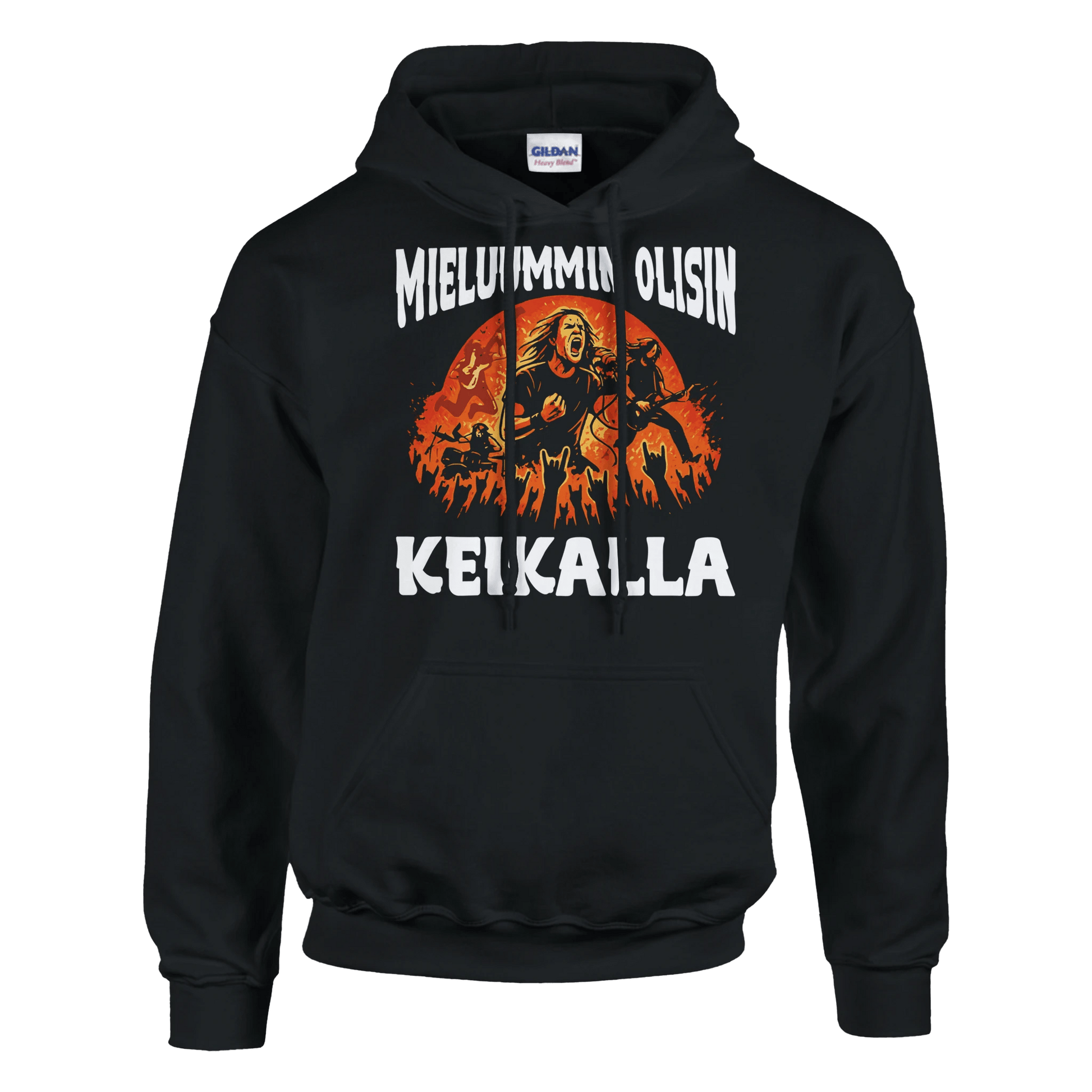 Mieluummin Olisin Keikalla - Huppari - Mun Paita