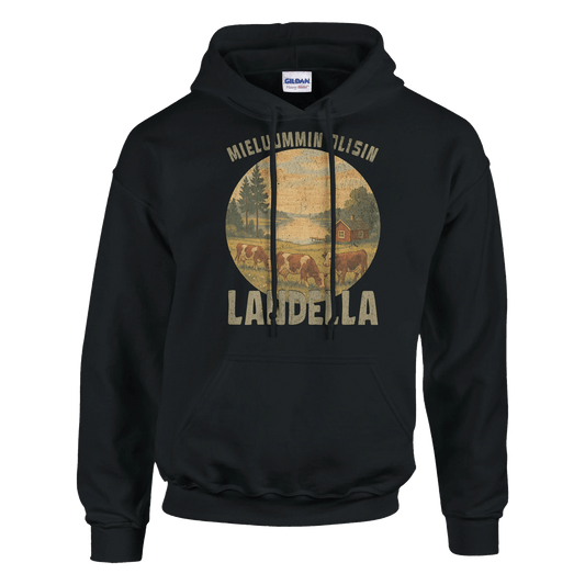 Mieluummin Olisin Landella 2 - Huppari - Mun Paita