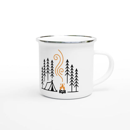 Mieluummin Olisin Metsässä - Emalimuki 3,5dl - Mun Paita