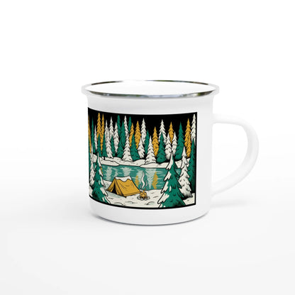 Mieluummin Olisin Metsässä - Emalimuki 3,5dl - Mun Paita