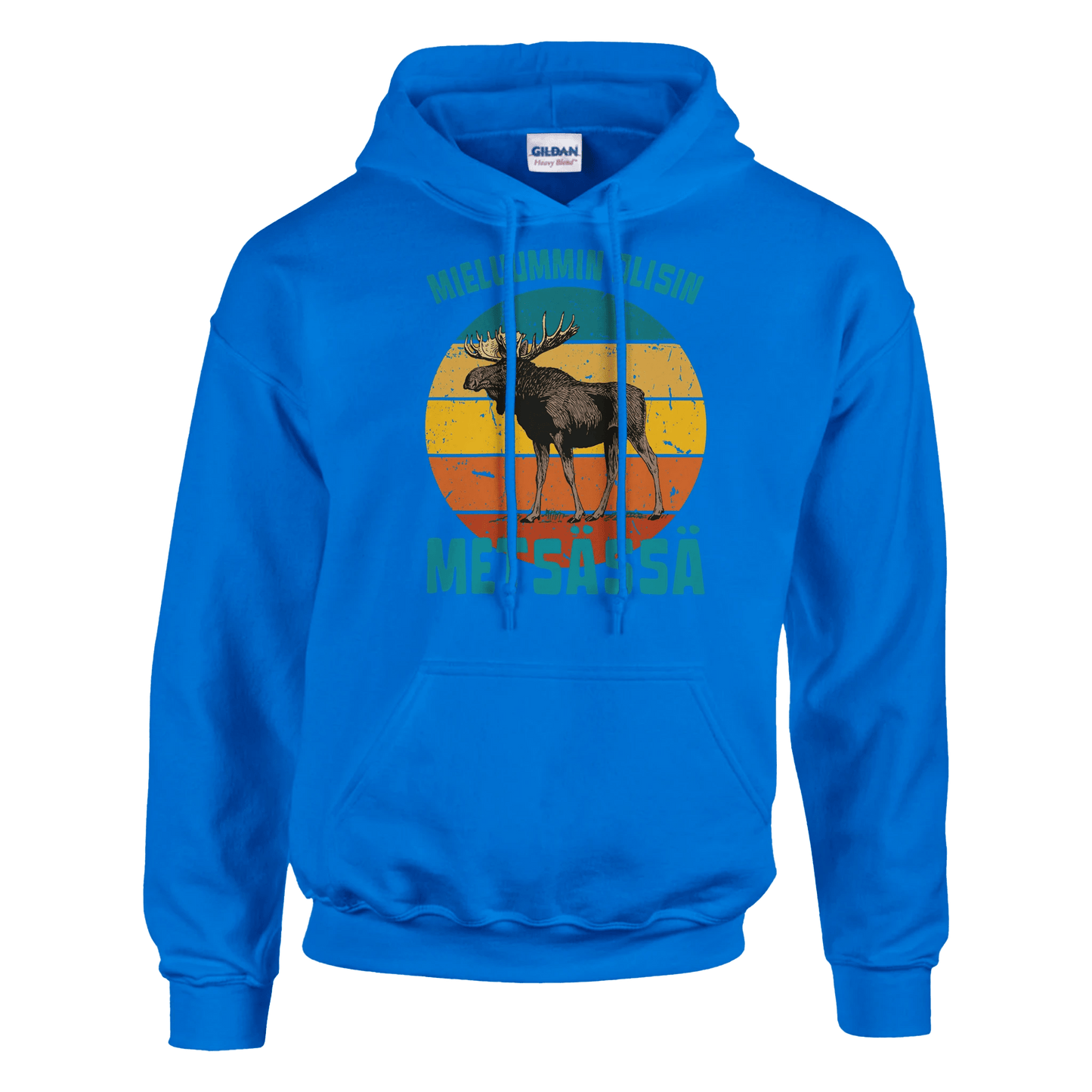 Mieluummin Olisin Metsässä Hirvi v.3 - Huppari - Mun Paita