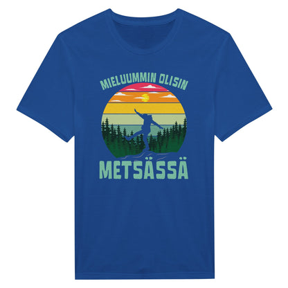 Mieluummin Olisin Metsässä - Miesten T - paita - Mun Paita