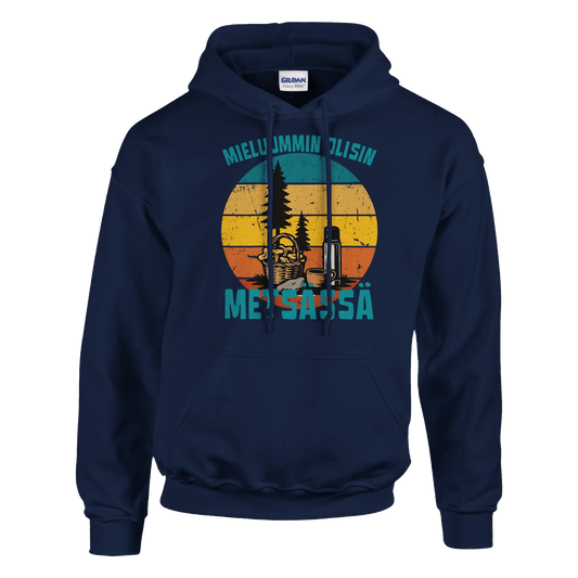 Mieluummin Olisin Metsässä Sienessä - Huppari - Mun Paita