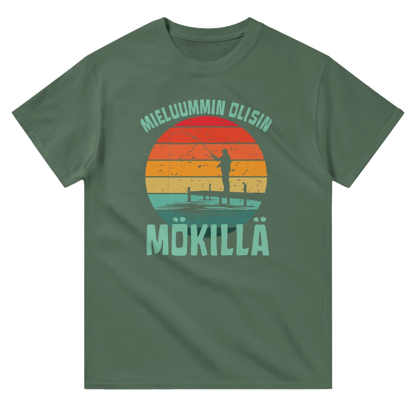 Mieluummin Olisin Mökillä - 3XL - 5XL - Mun Paita