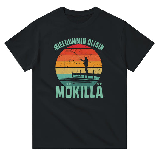 Mieluummin Olisin Mökillä - 3XL - 5XL - Mun Paita