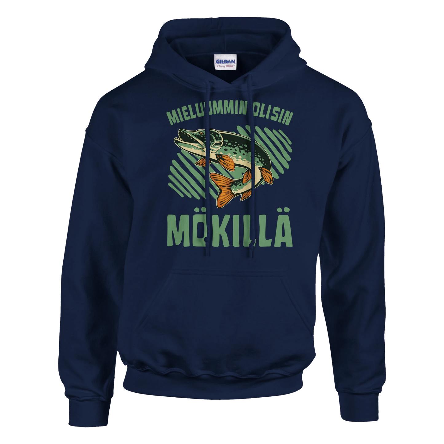 Mieluummin Olisin Mökillä, Hauki - Huppari - Mun Paita