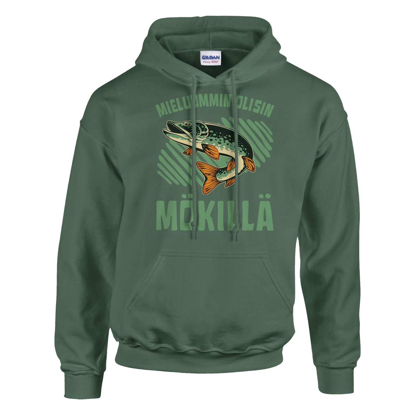 Mieluummin Olisin Mökillä, Hauki - Huppari - Mun Paita