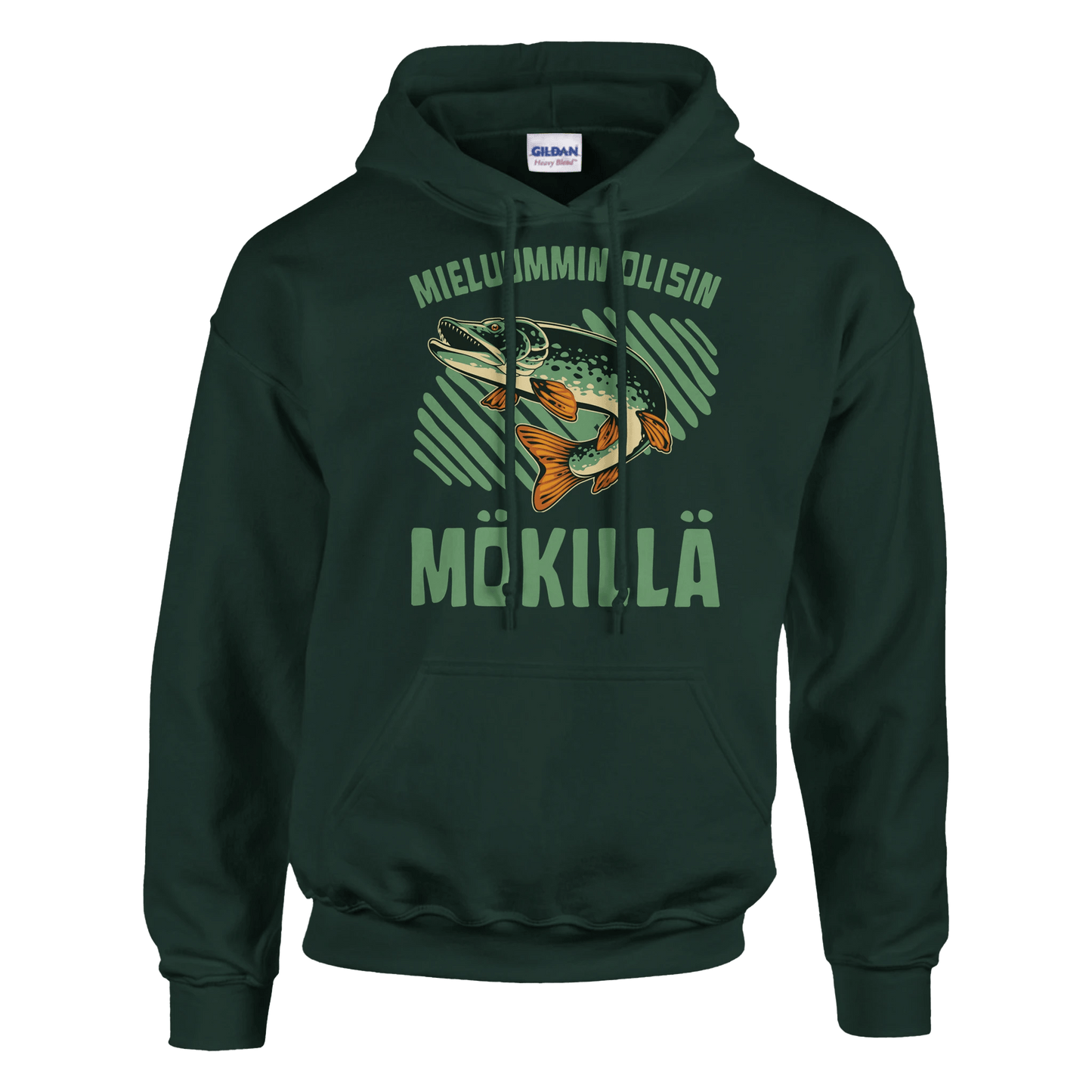 Mieluummin Olisin Mökillä, Hauki - Huppari - Mun Paita