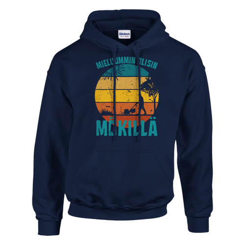 Mieluummin Olisin Mökillä Leikkaamassa Ruohoa - Huppari - Mun Paita