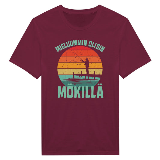 Mieluummin Olisin Mökillä - Miesten T - Paita - Mun Paita