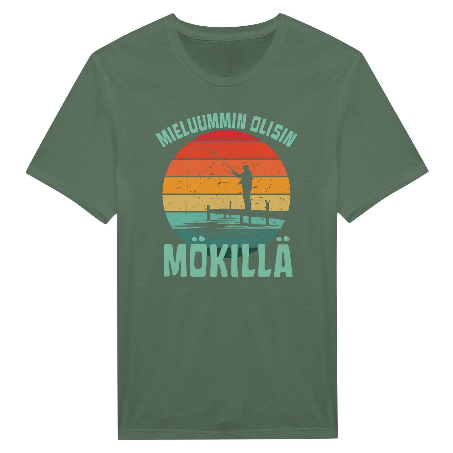 Mieluummin Olisin Mökillä - Miesten T - Paita - Mun Paita