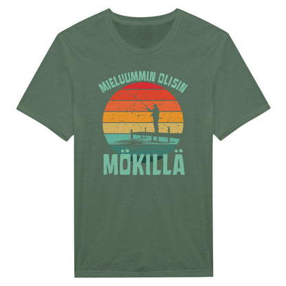 Mieluummin Olisin Mökillä - Miesten T - Paita - Mun Paita