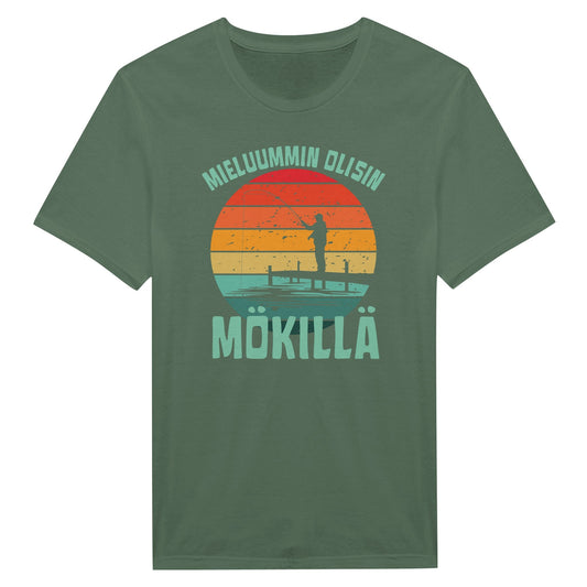 Mieluummin Olisin Mökillä - Miesten T - Paita - Mun Paita