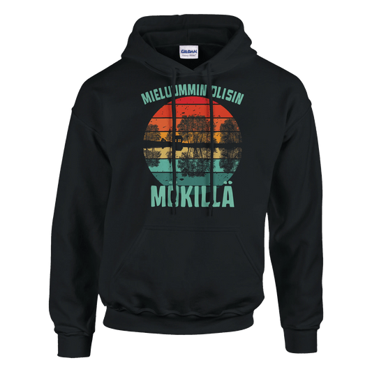 Mieluummin Olisin Mökillä (mökki ja traktori) - Huppari - Mun Paita