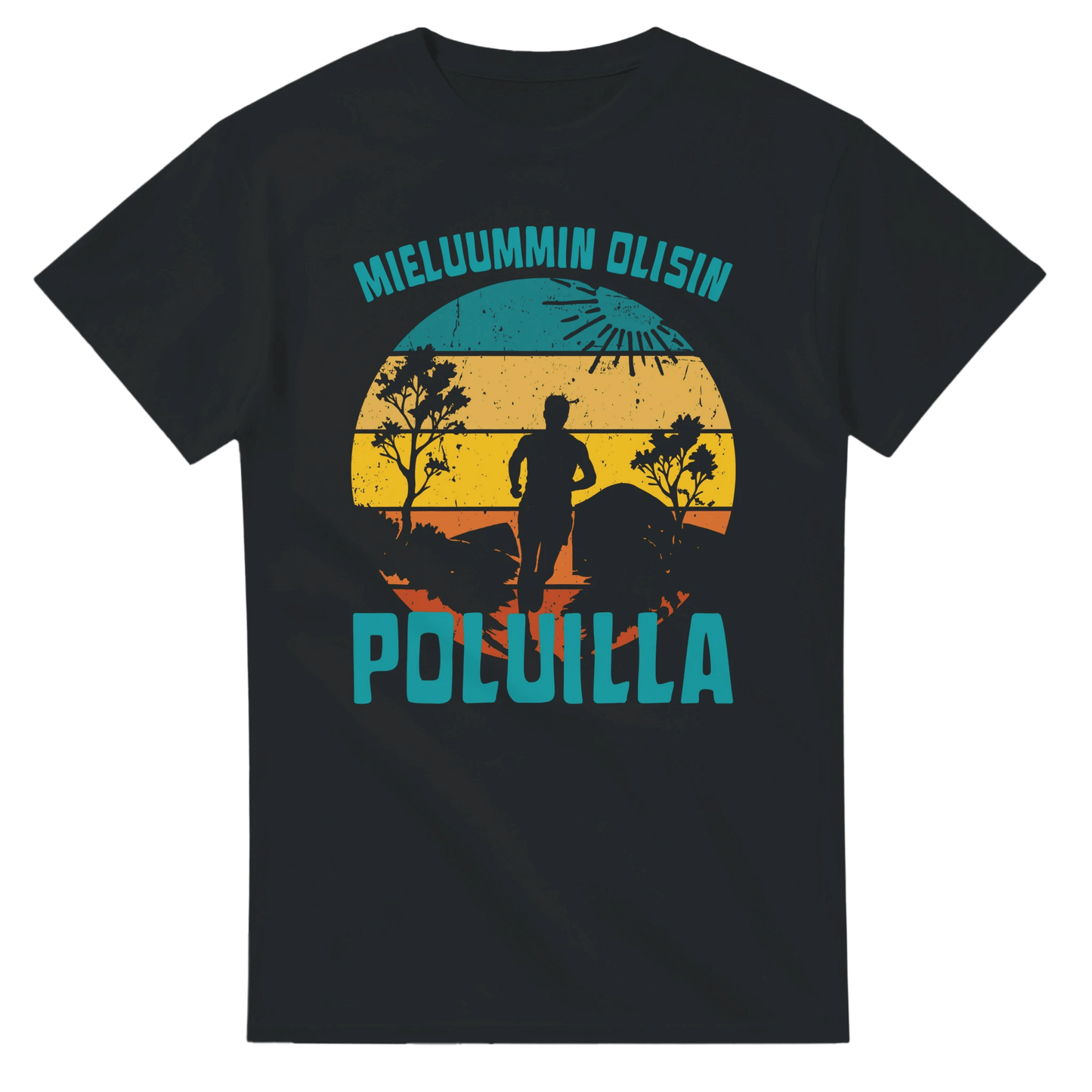 Mieluummin Olisin Poluilla - 3XL - 5XL T - paita - Mun Paita