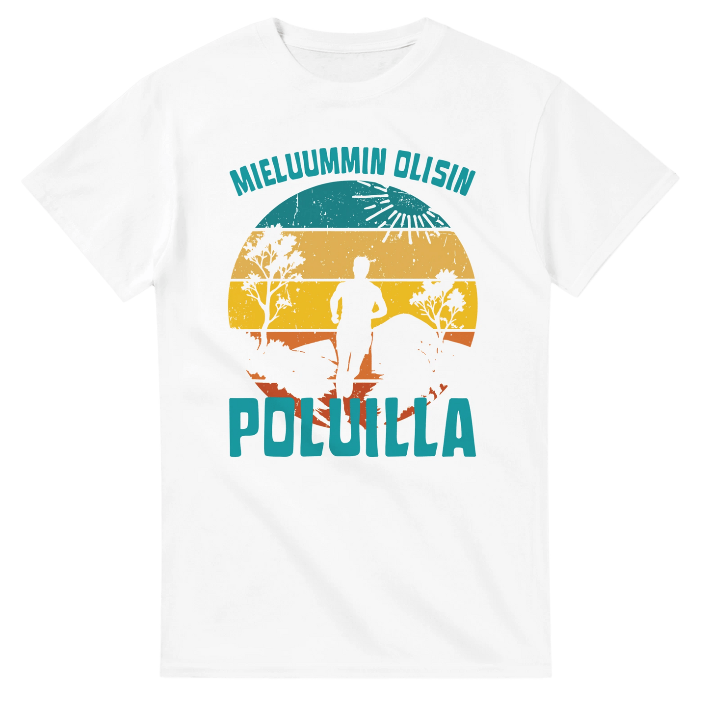Mieluummin Olisin Poluilla - 3XL - 5XL T - paita - Mun Paita