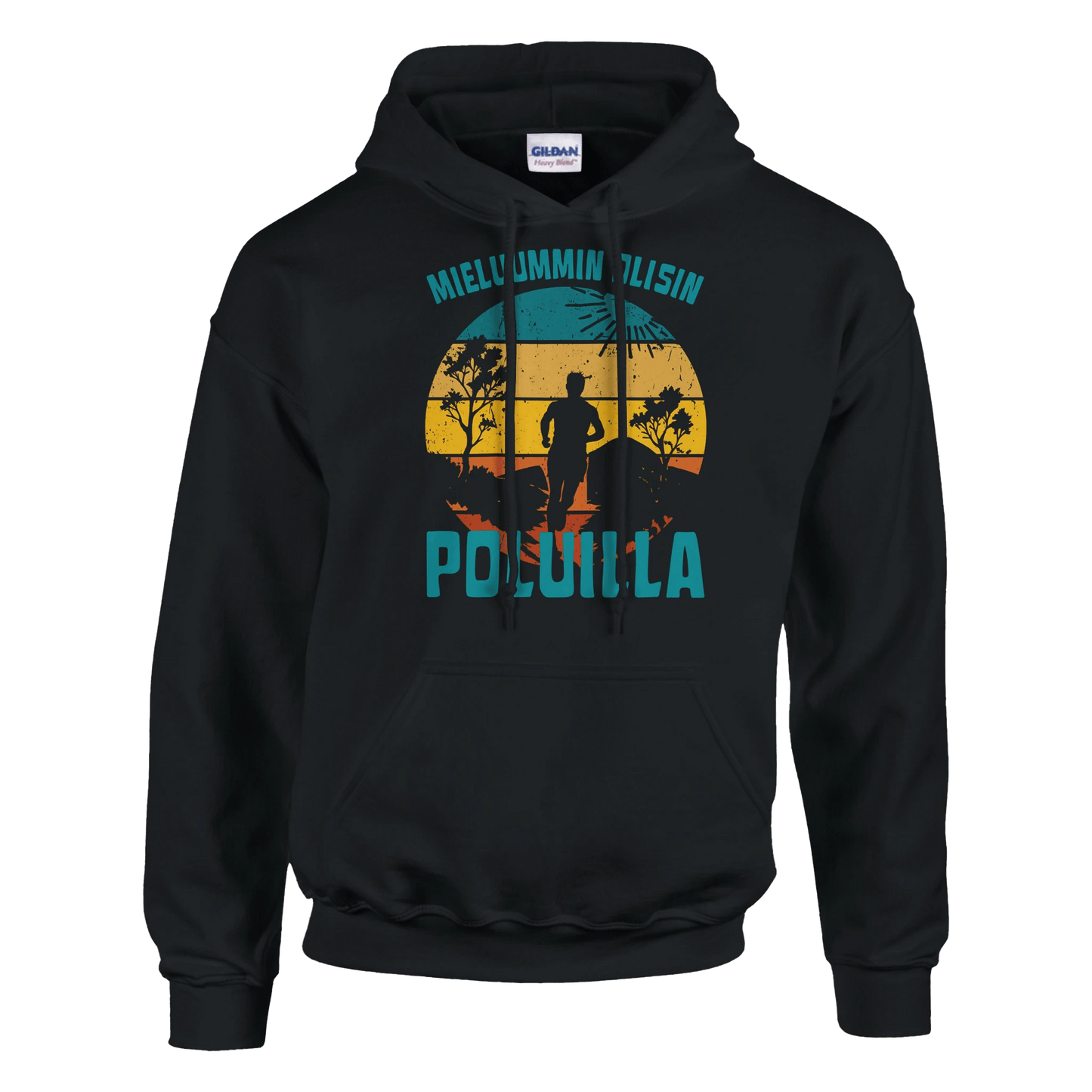 Mieluummin Olisin Poluilla - Huppari - Mun Paita