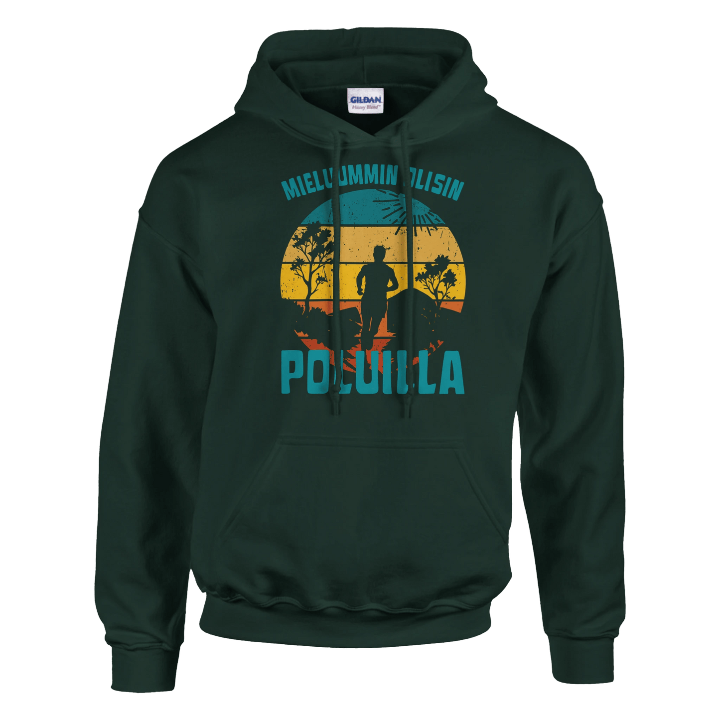 Mieluummin Olisin Poluilla - Huppari - Mun Paita