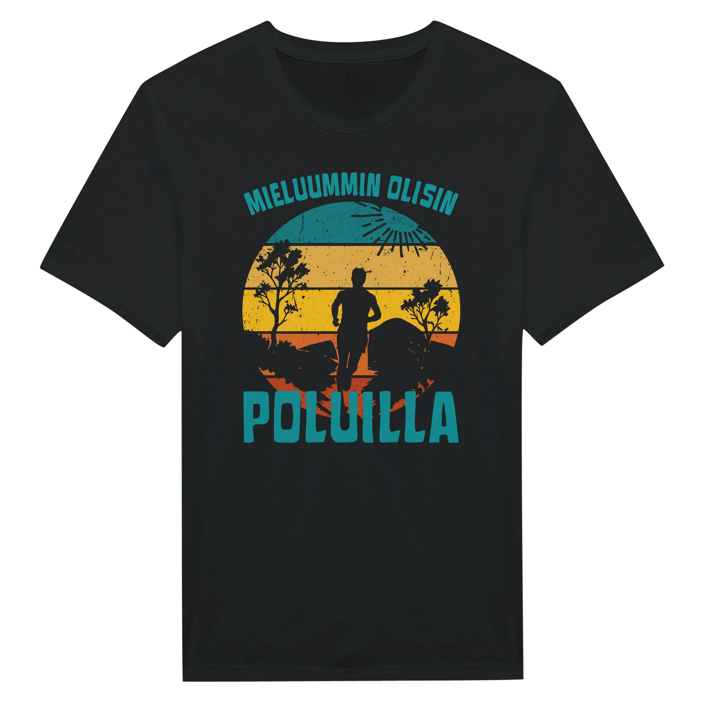 Mieluummin Olisin Poluilla - Miesten T - paita - Mun Paita